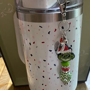 Speckled Grinch Keychain